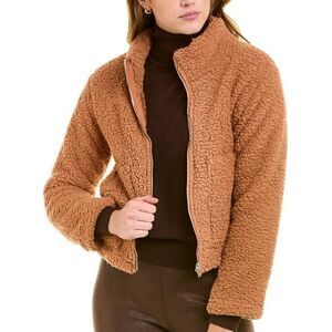 COLETTE ROSÉ Faux Sherpa Jacket